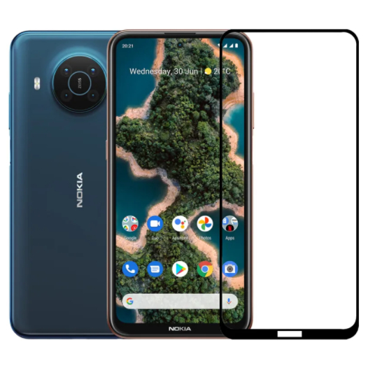 NOKIA 諾基亞 x20 X30 X100 XR20 XR21 X7 9D 鋼化玻璃諾基亞 x10 x20 保護玻璃全