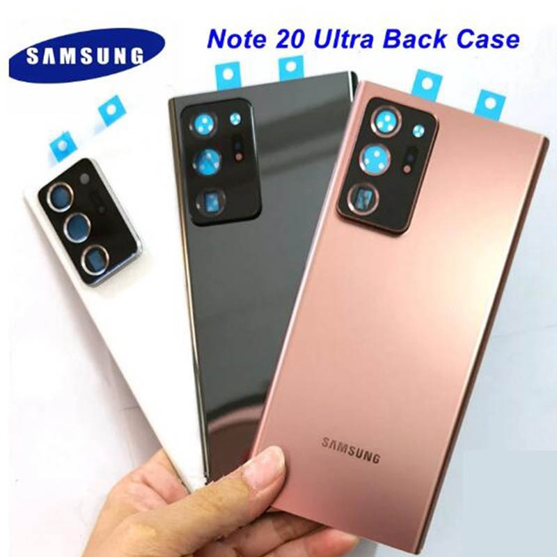 SAMSUNG Note20 Ultra 電池後蓋適用於三星 Galaxy Note 20 Ultra Glass 外殼