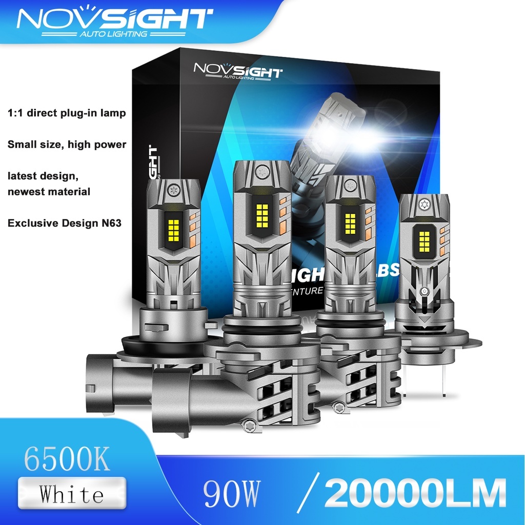 Novsight  最新 直上 1:1 N63 LED 汽車大燈 H4 H11 H7 9005 9006 H1 H3