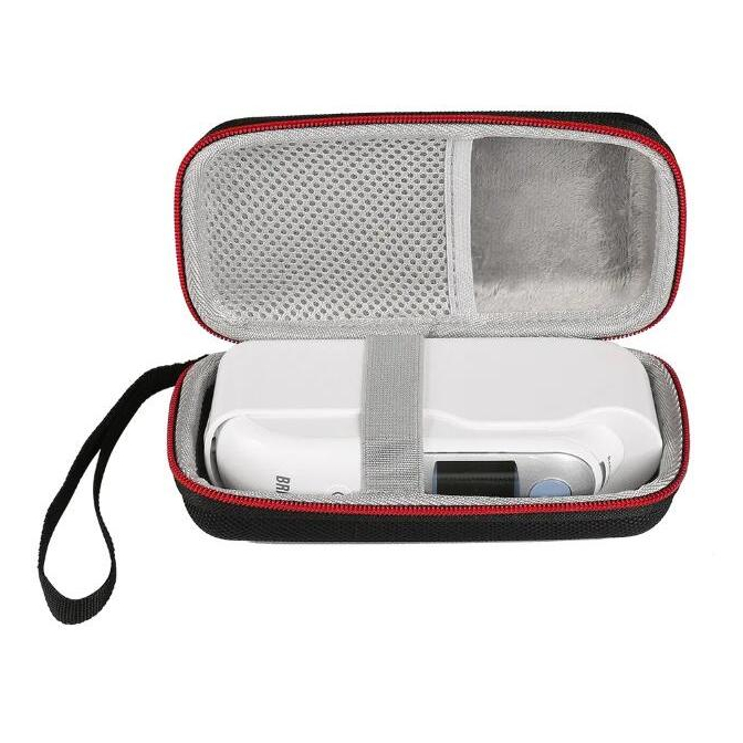 適用於 Braun Thermoscan 7 IRT6520 溫度計便攜式旅行攜帶收納袋的 EVA 硬殼保護套