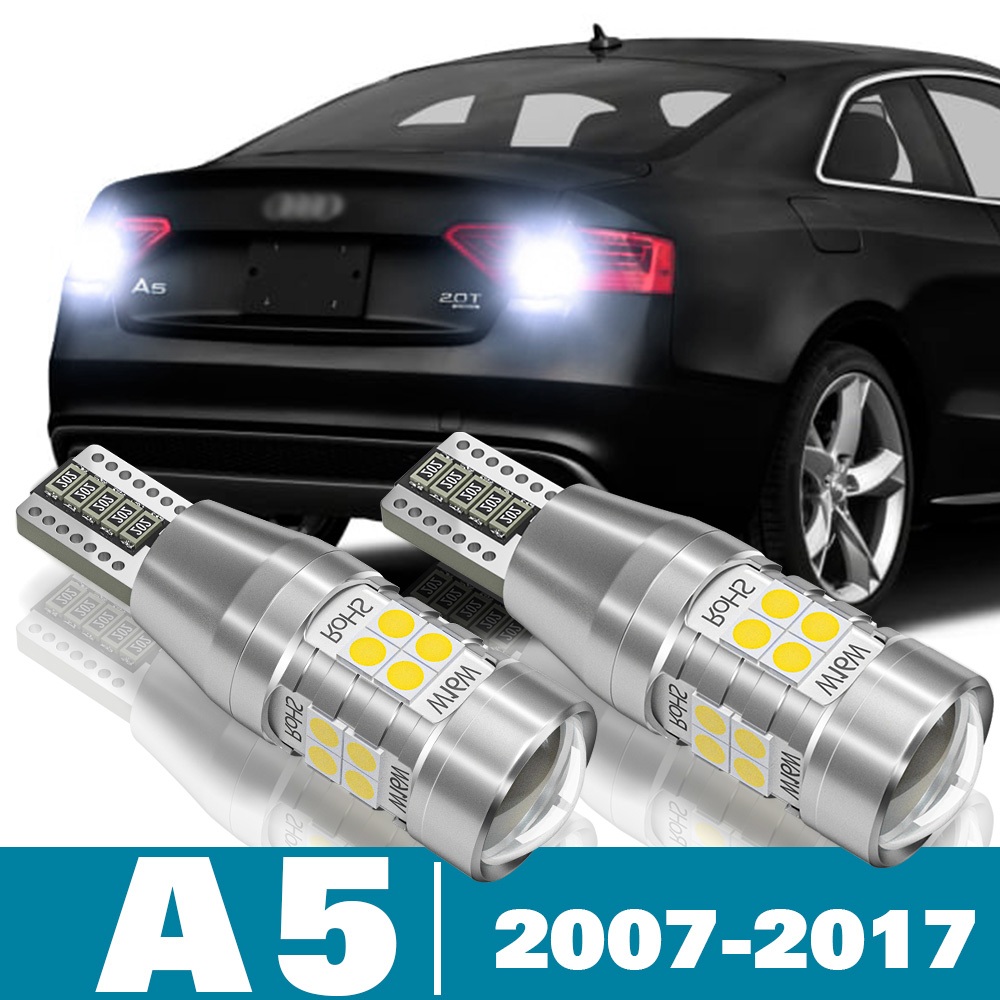 2 件 LED 倒車燈適用於奧迪 A5 配件 2007 2008 2009 2010 2011 2012 2013 20