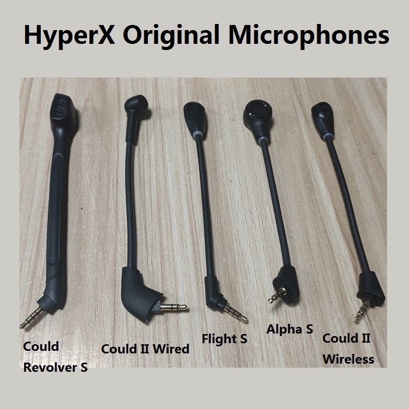 全新原裝麥克風適用於金士頓 Hyperx Cloud 2 Flight S Alpha S、Revolver S