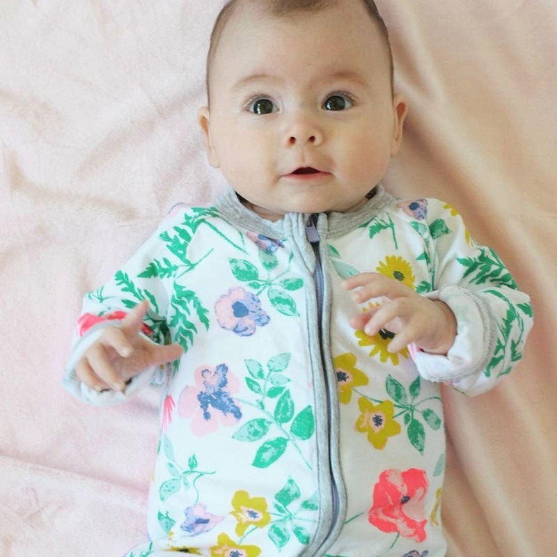 KIDS TALES 兒童故事女嬰男孩服裝新生兒連身衣長袖純色嬰兒服裝嬰兒緊身衣褲嬰兒邦茲 Wondersuit