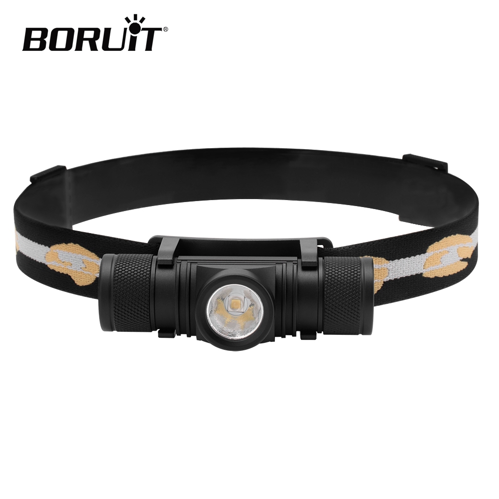 Boruit D10 L2 LED 頭燈強大的 3000LM 防水頭燈 USB 可充電 18650 頭燈野營釣魚燈
