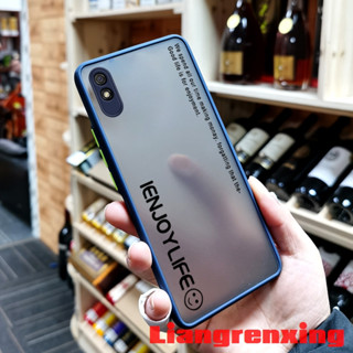 XIAOMI 外殼 redmi 9a 小米紅米 9 手機殼磨砂透明硬殼防震保護套全新設計 FGZM01