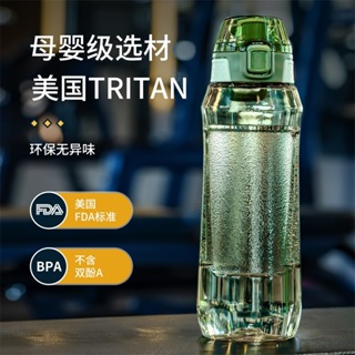 便攜式運動水瓶兒童水瓶Tritan材質 不含BPA 750 /1000 毫升戶外運動健身瓶可裝開水