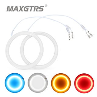 Maxgtrs 2x 天使眼 80mm 85mm 90mm 94mm 100mm 3528 光環 Led 汽車摩托車霧燈