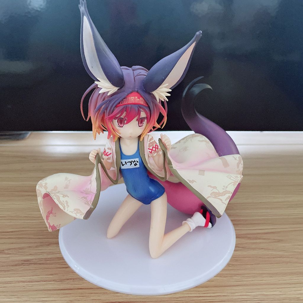 17cm No Game No Life 動漫人物 Izuna Hatsuse 泳裝可動人偶壽屋 Shiro 公仔成人收