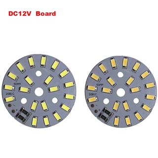 5pcs DC12V 燈珠 led 燈泡燈 3W 10w 亮度燈板用於 led 燈泡筒燈工作燈