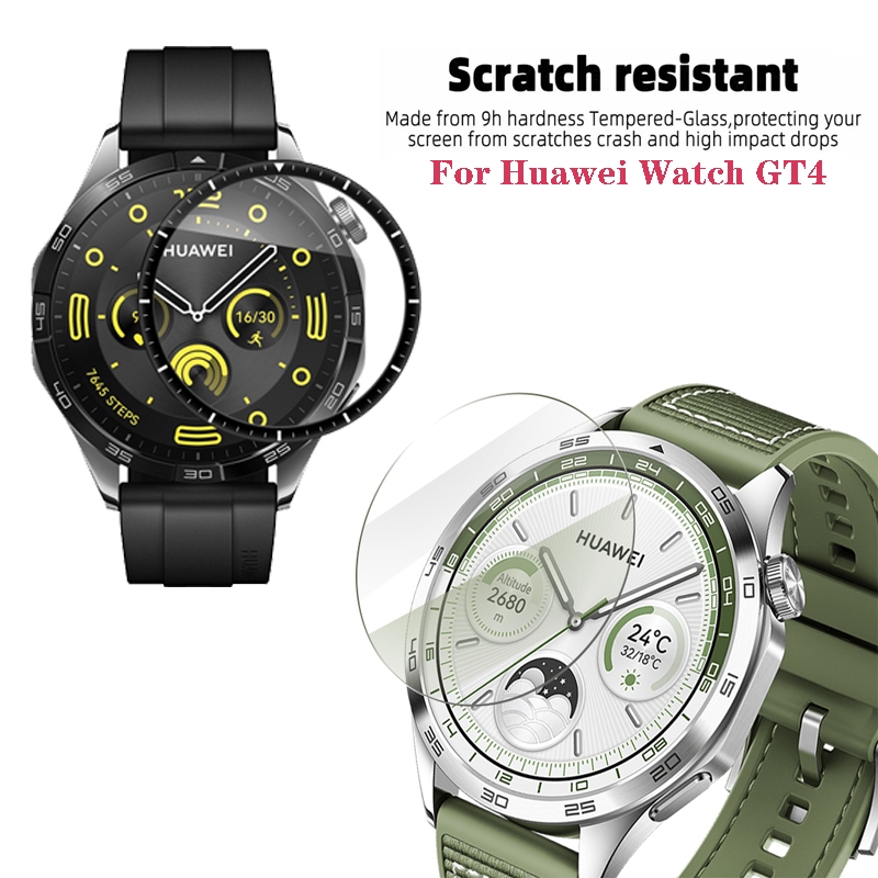 適用於華為手錶 GT4 41mm 46mm GT 4 的全新防水鋼化玻璃/PMMA 屏幕保護膜
