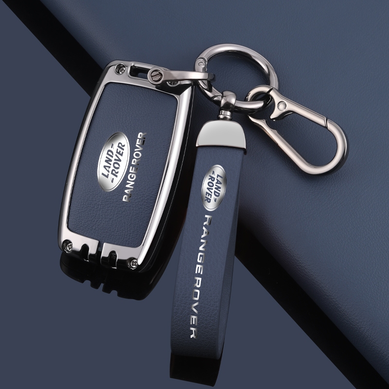 LAND ROVER 【現貨】路虎攬勝汽車鑰匙套適用於 Range Rover Evoque Sport Velar F
