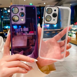 XIAOMI 透明相機保護套手機殼小米紅米 Note 12 Pro 5G Note 12S 12 4G Redmi 12