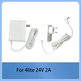 XIAOMI 24v 2A 充電器相容小米空氣淨化器 4 lite 電源適配器配件 DC 插頭 5.5*2.5mm