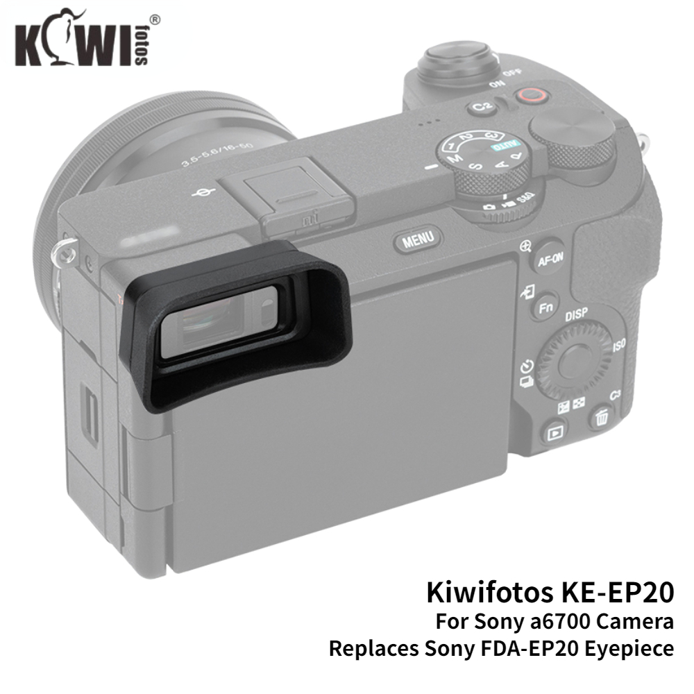 KIWI fotos 延長型眼罩 Sony a6700 相機取景器專用 觀景窗矽膠護目罩 替代FDA-EP20