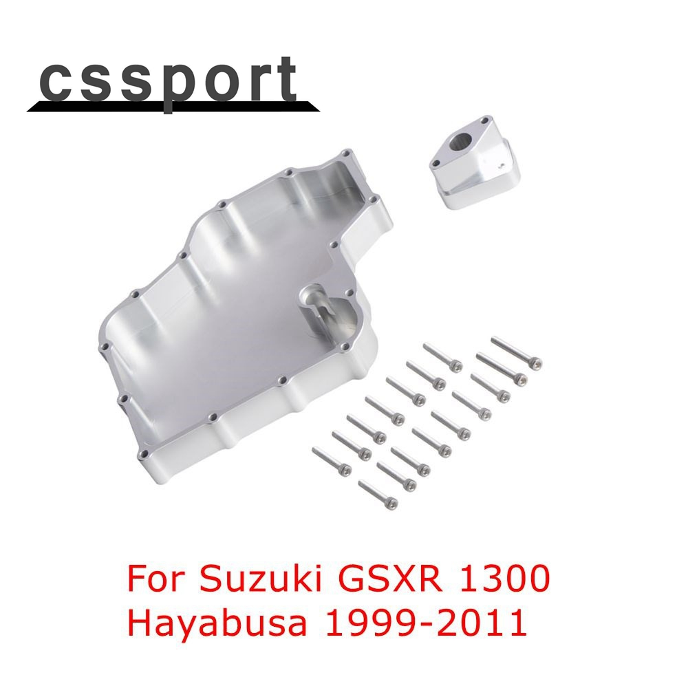 SUZUKI 1999-2011 年鈴木 GSXR 1300 隼鳥鋁合金汽車油底殼 EM-1037-S 帶拾取薄型的 1