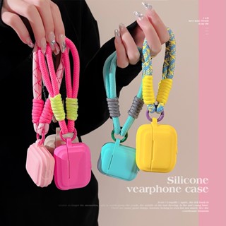 適用於 AirPods 1 2 Pro 第 3 代保護套矽膠可愛帶錶帶 Fundas Earpods 軟保護套相容 Ai