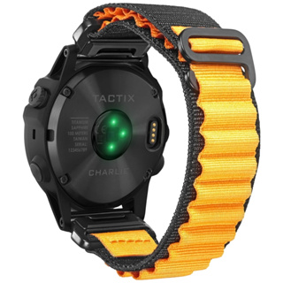 Hemsut 錶帶適用於 Garmin Fenix 尼龍 Quickfit 20 22 26 毫米錶帶兼容 Tactix