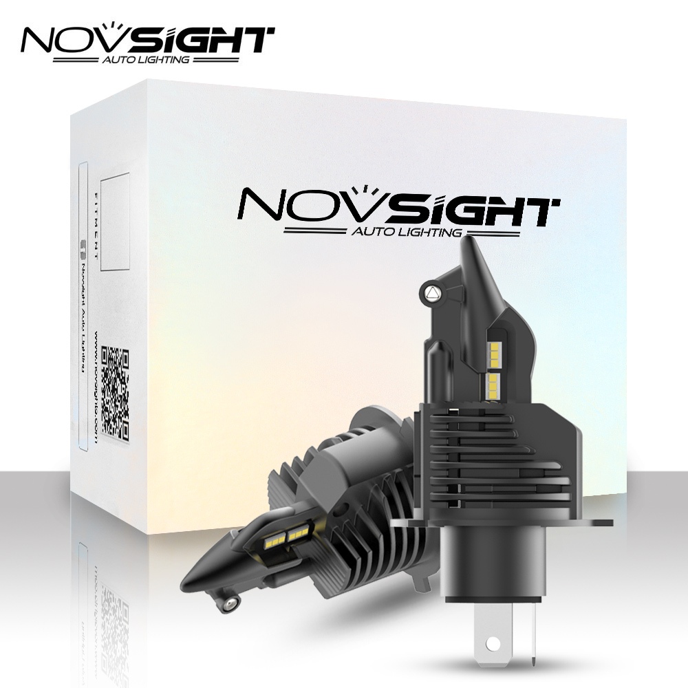 Novsight LED 摩托車燈 N20B H4 單 6500k 10000lm 50w 即插即用 canbus