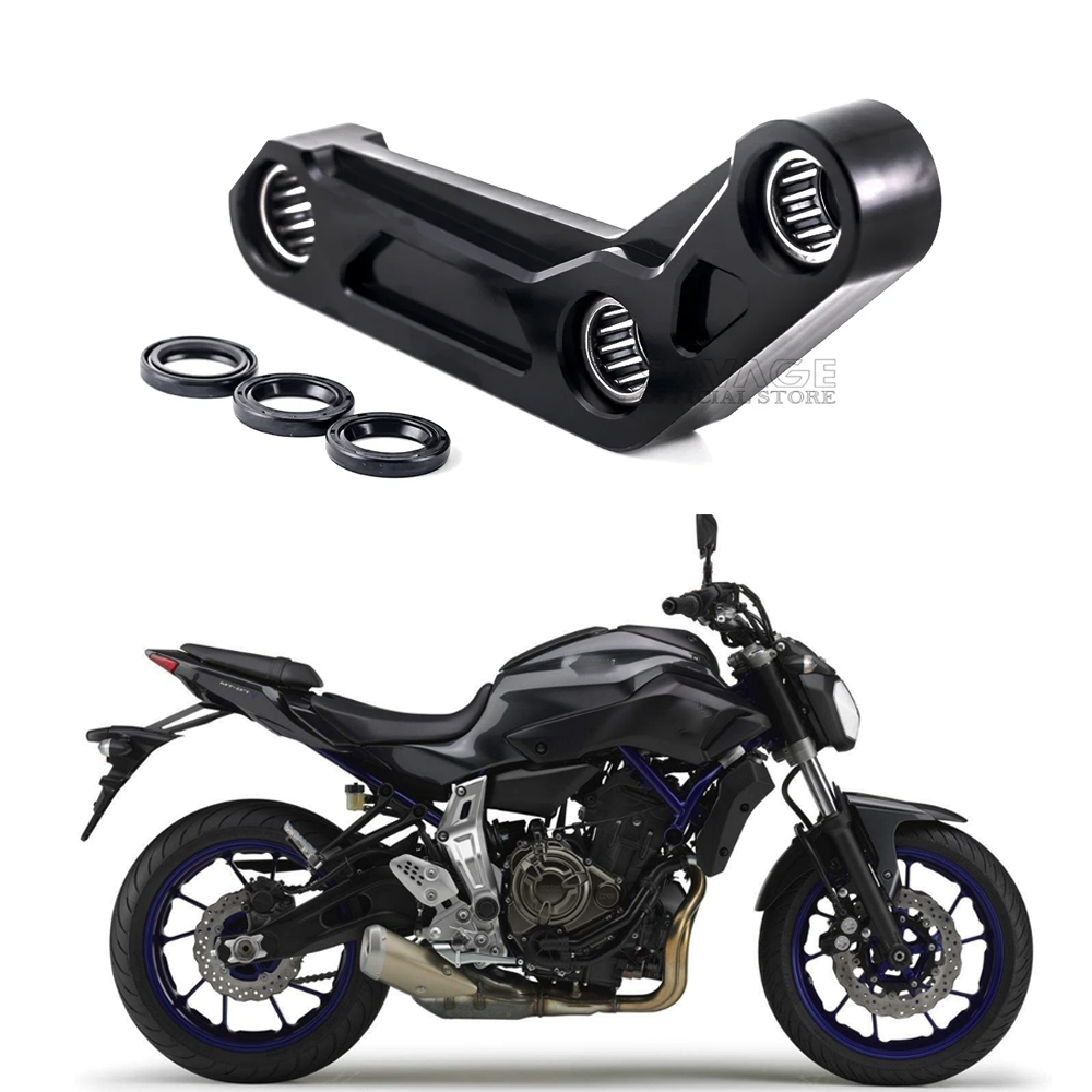 山葉 Yamaha MT07 FZ07 XSR700 2014-2023 YZF R7 摩托車後懸架緩衝連接 MT FZ