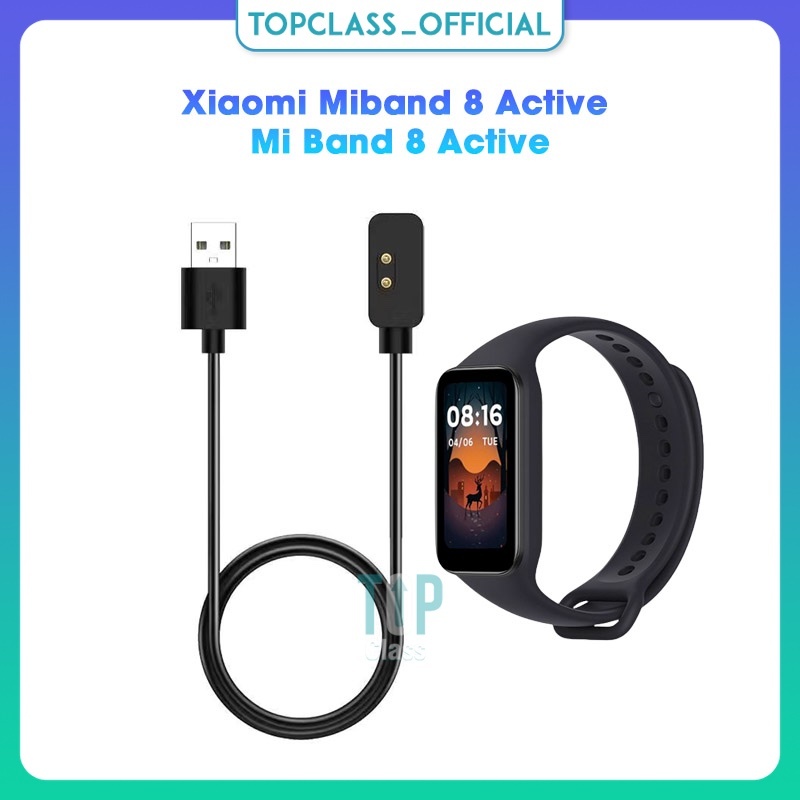 Xiaomi Miband 8 Active智能手錶Mi Band 8 Active USB充電線充電底座替代品