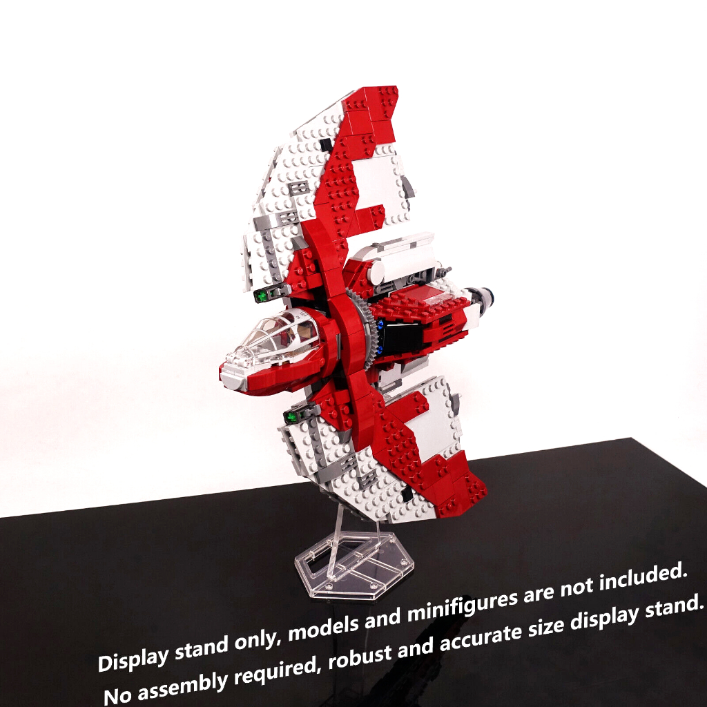訂制樂高LEGO 75362 Ahsoka Tano's T-6 Jedi Shuttle,展示架,僅出售手工亞克力支