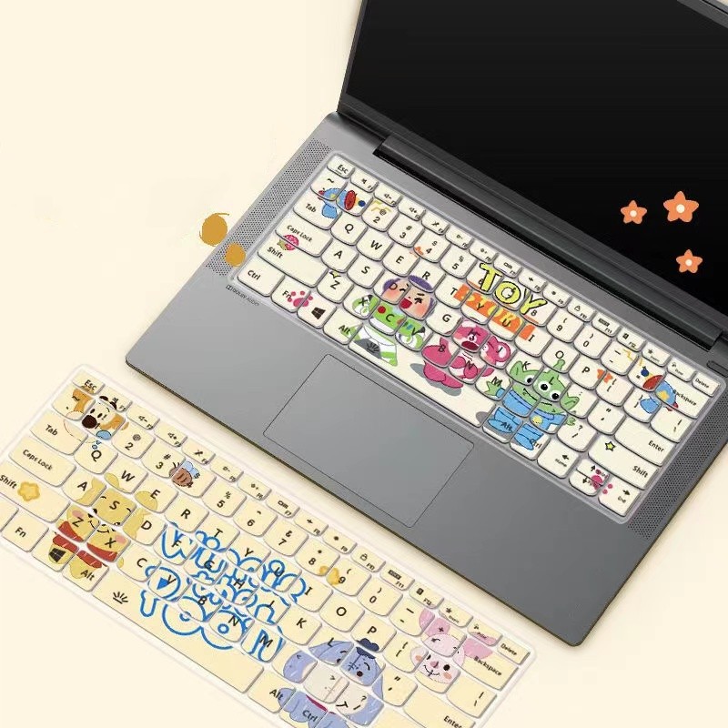 ⭐️草莓熊⭐️ MacBook 鍵盤保護套適用於新 M2 Air15 Air13 M1 Pro14 16 15防水鍵盤膜