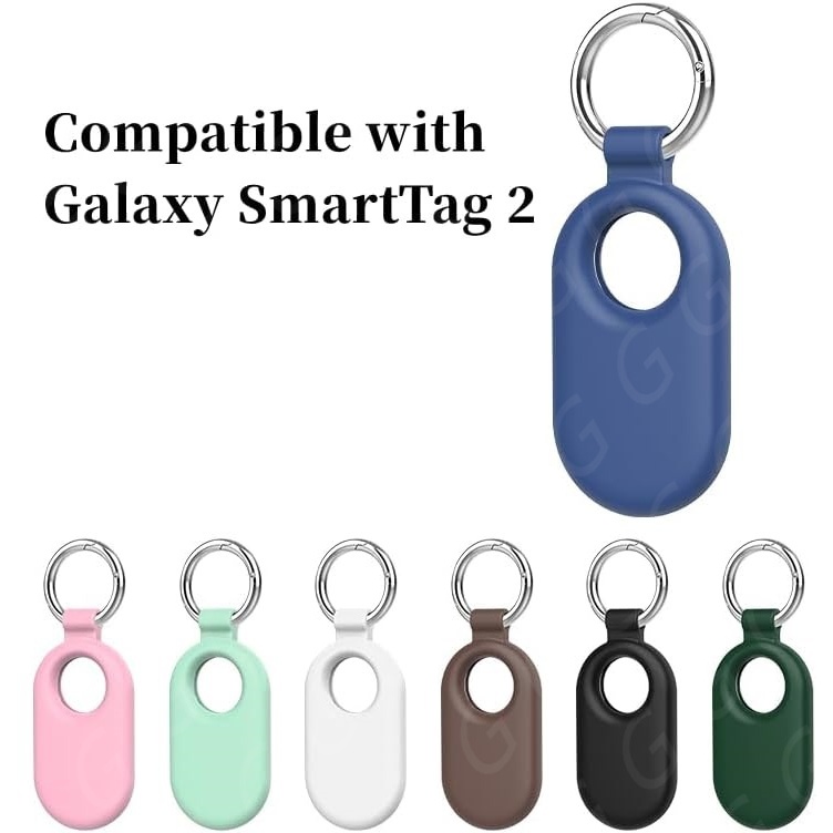 SAMSUNG 三星 Galaxy SmartTag2 矽膠套帶鑰匙、錢包、行李箱、寵物鑰匙圈