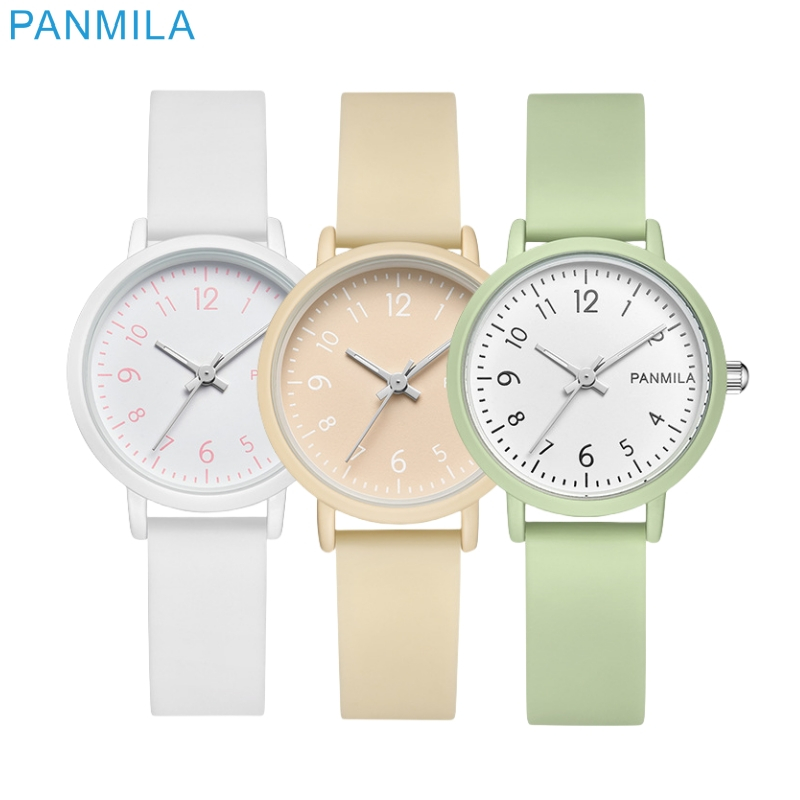 PANMILA 初高中生數字簡約小巧女士手錶 P0621S