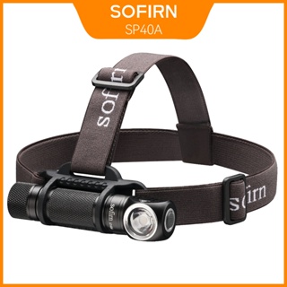 Sofirn SP40A 超亮 1200lm LED 頭燈帶 TIR 鏡頭 18650 微型 USB 可充電頭燈帶電源指