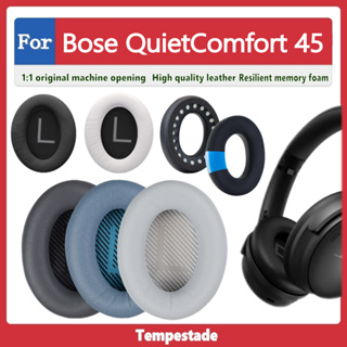 適用於 for Bose QuietComfort45 qc45 耳罩 耳墊 耳機套 頭戴式耳機保護套 替換配件 海綿墊