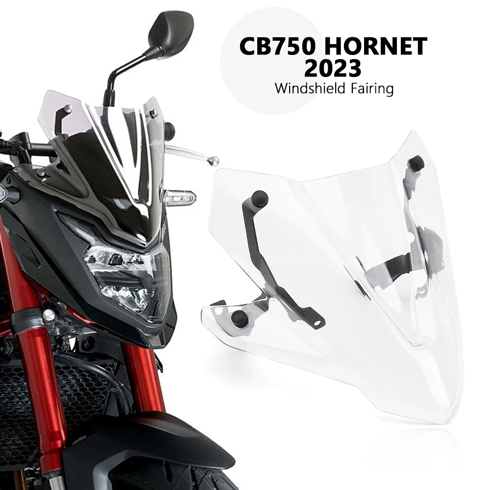 HONDA 摩托車配件擋風玻璃擴展擾流板導流板擋風玻璃適用於本田 CB750 CB 750 大黃蜂 CB750 HORN