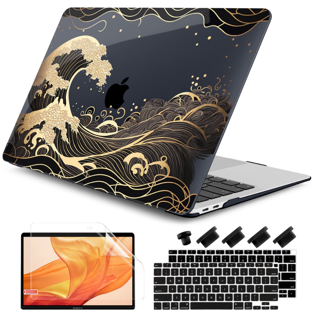 MacBook Air Pro 11 12 13 14 15 16英寸新款保護殼 蘋果筆電 M3 M2 晶片光面水晶外殼