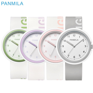 PANMILA 數字時尚簡約高顏值初高中男女生運動矽膠手錶 P0620