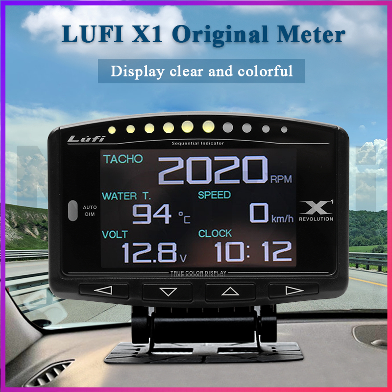 Lufi X1 Revolution OBD OBD2 智能數字萬用表國際/英文版