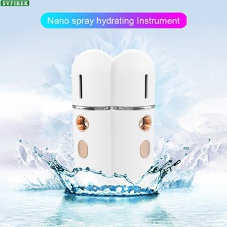 奈米水霧噴霧器迷你奈米噴霧身體加濕器蒸臉器美容霧化保濕護膚迷你面部噴霧美容工具噴霧冷卻裝置usb充電
