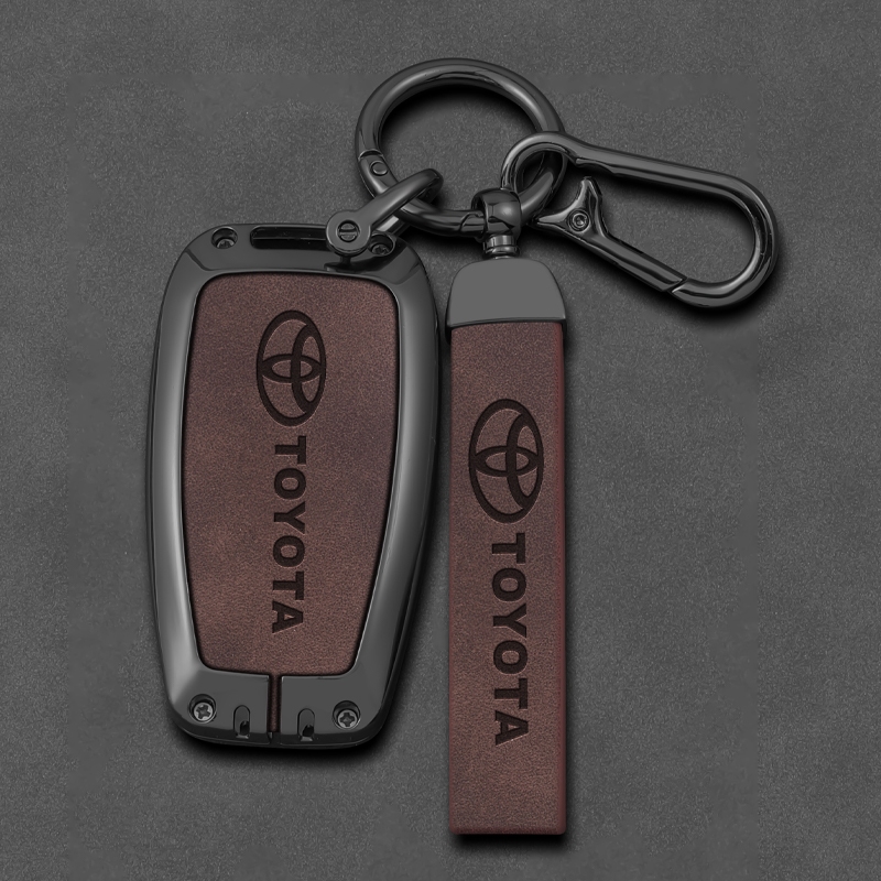 【現貨】豐田汽車鑰匙套適用於 Chr Prado Camry Avalon RAV4 Highlander Avalon
