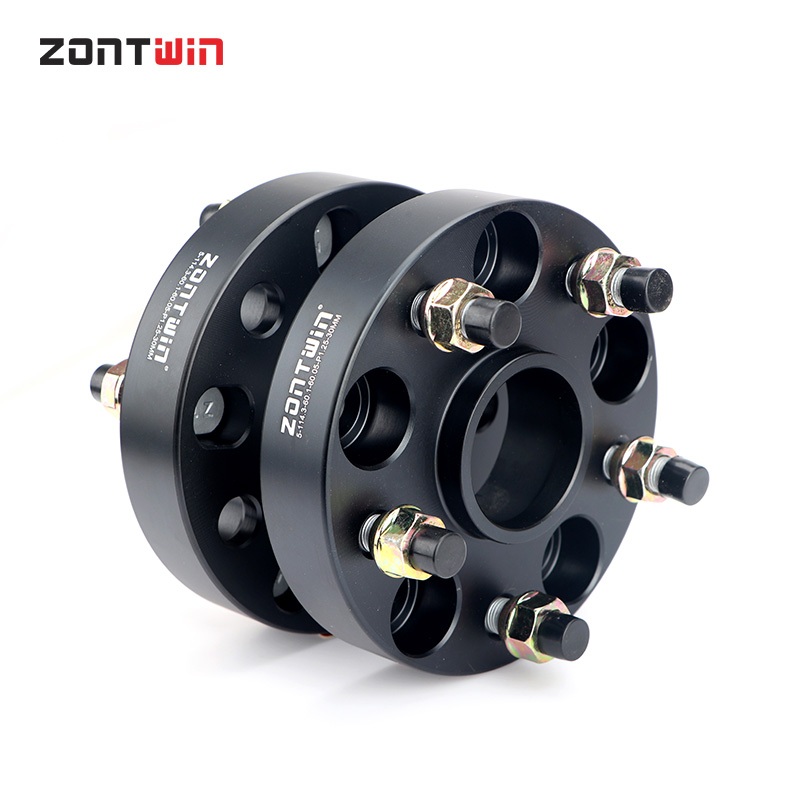 2 件 25/30 毫米車輪墊片轉換適配器車輪延長器,適用於 PCD 5x114.3 至 5x100 5x108 5x1