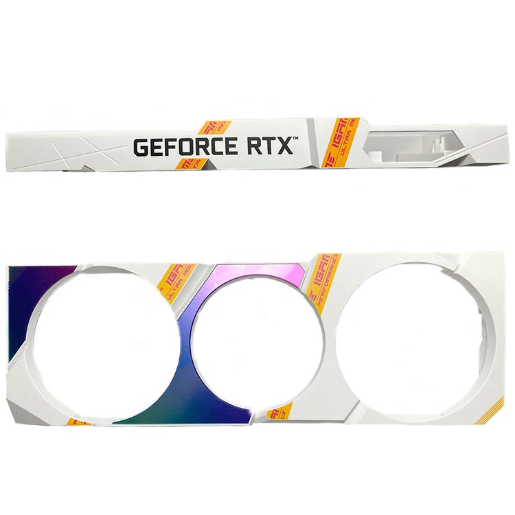 適用於 COLORFUL RTX3060 3060ti 3070 3070t 3080 iGame 的無光顯卡配件的顯卡