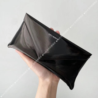 GM眼鏡盒2022年款經典漆皮黑色信封造型眼鏡包太陽眼鏡盒墨鏡盒近視眼鏡收納墨鏡收納大尺寸