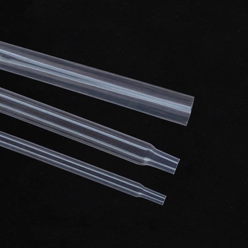 3mm~10mm FEP鐵氟龍熱縮管超薄透明F46 200°C 耐高溫電子保護器