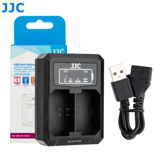 JJC 相機NP-FZ100電池充電器 Sony ZV-E10 II a6700 a6600 a9 II ZVE1等