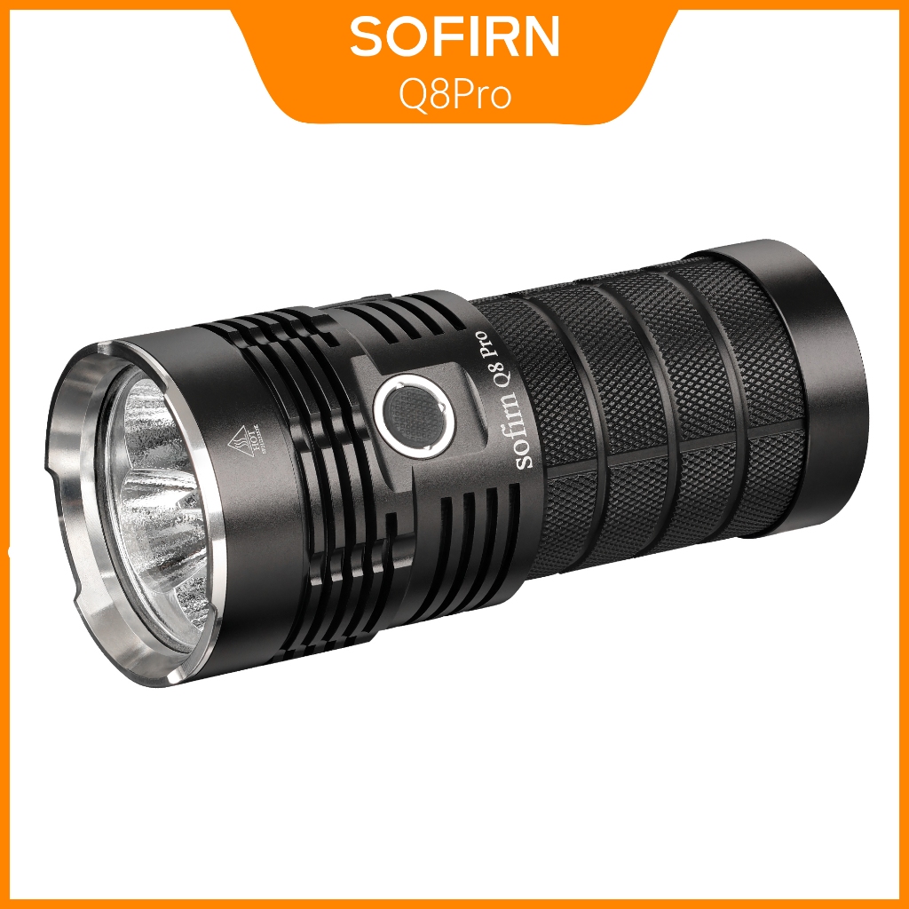 Sofirn Q8 Pro 11000 流明可充電 USB-C 強力手電筒 4* XHP50.2 LED 燈泡手電筒防水