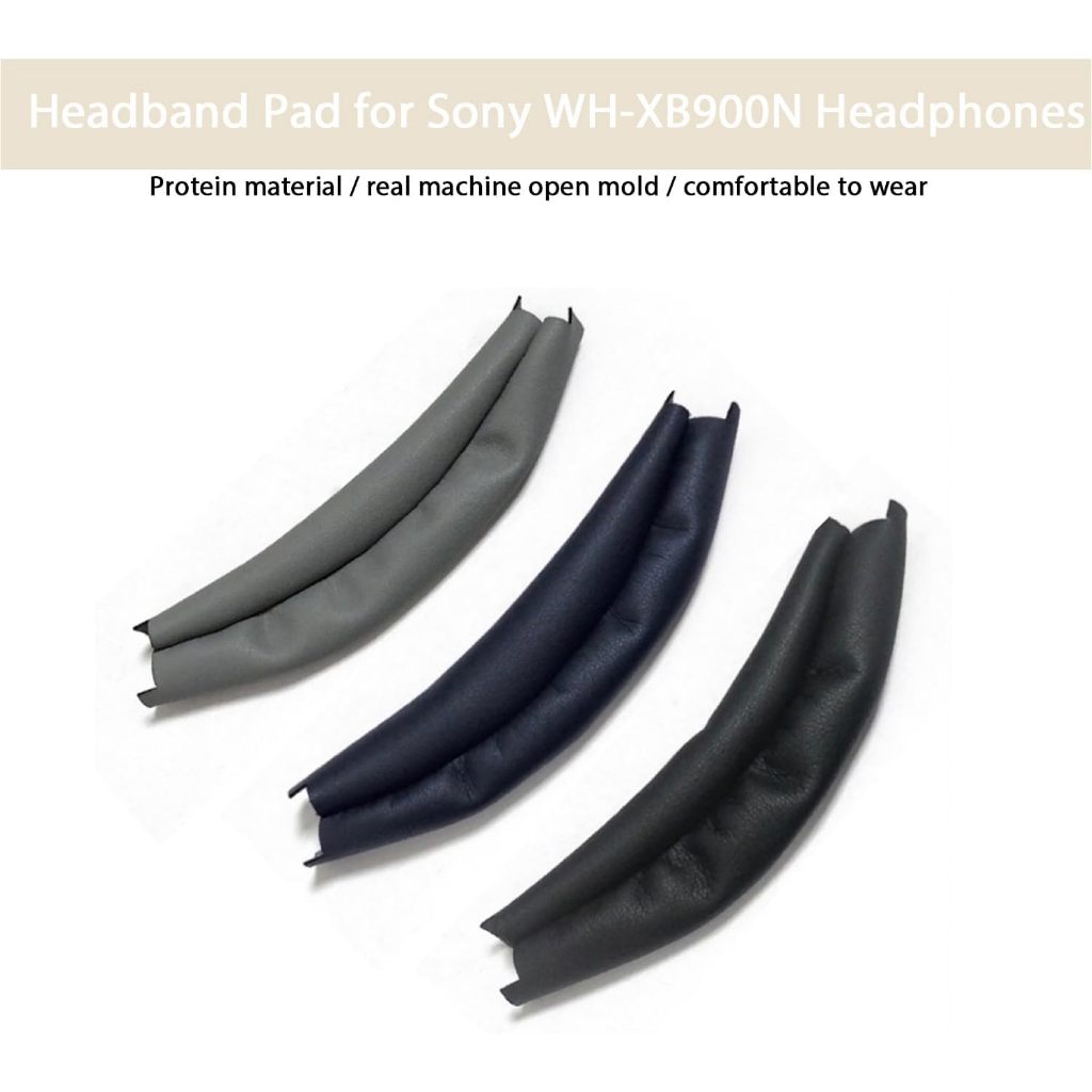 索尼 WH-XB900N 耳機替換頭帶超薄頭梁皮革保護套