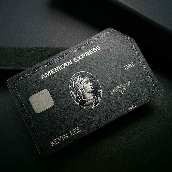 百夫長鈦金屬收藏版黑卡American express新款百夫長黑卡客製化可訂製卡面美國運通卡傳說黑卡禮品卡