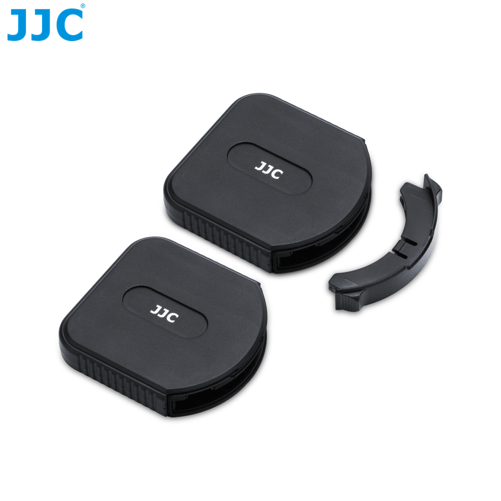 JJC 插入式濾鏡收納(2 件裝) 適用於JJC和Canon EF-EOS R 鏡頭轉接環的插入式 CPL ND 濾鏡