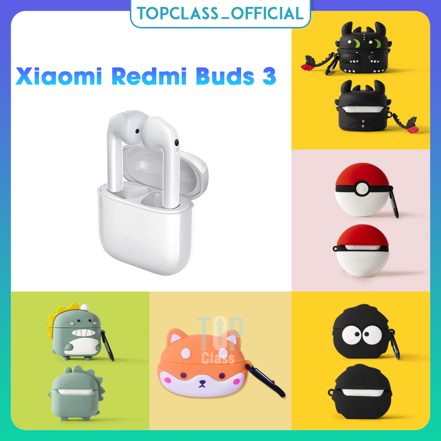 XIAOMI REDMI 小米紅米 Buds 3 耳機充電盒保護套 tws 可愛卡通保護套