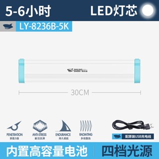 微笑鯊正品 LY8236 led手電筒 多功能露營燈 白光帶紅藍閃 USB磁吸燈管 戶外野營擺攤夜市燈 家用停電應急燈