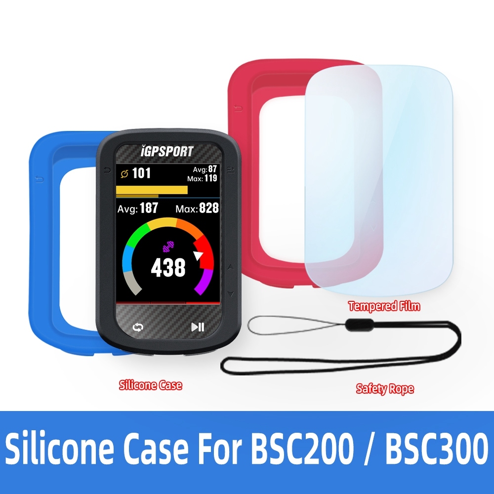 Igpsport BSC200 BSC300 Case 自行車電腦保護套矽膠彩色保護套(適用於 BSC200 或 BSC