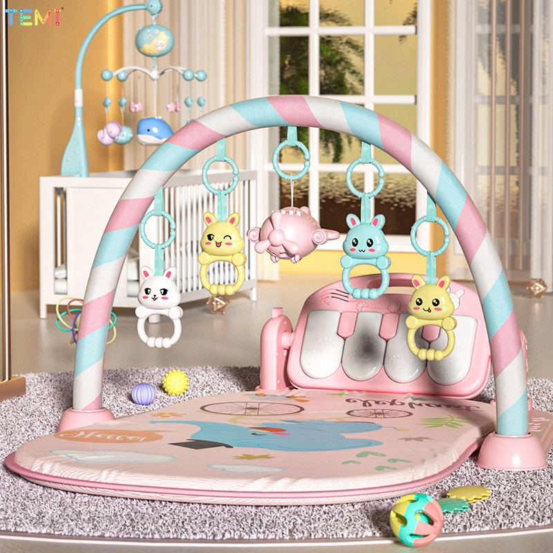 Temi Baby Playgym 多功能鋼琴遊戲墊嬰兒爬行活動墊玩具三豐音樂仙境音樂遊戲墊 Playgym 鋼琴