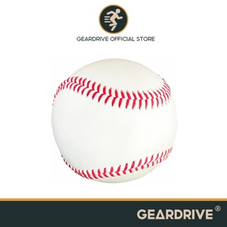 GEARDRIVE 棒球 9號軟式棒球 訓練棒球 硬式訓練用球 空白棒球紅線縫製 硬填充投擲練習球 軟填充打擊用球